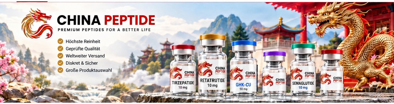 China Peptide Banner